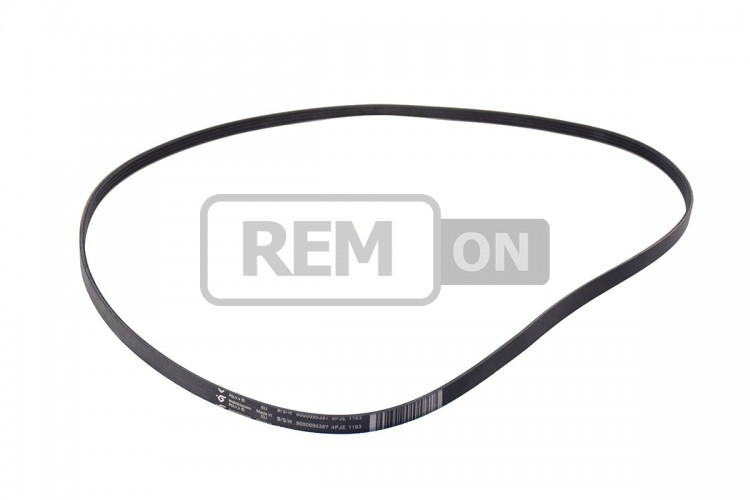Ремінь для пральної машини Hutchinson j4 PJE 1163 (1163J4EL, 9000095387)